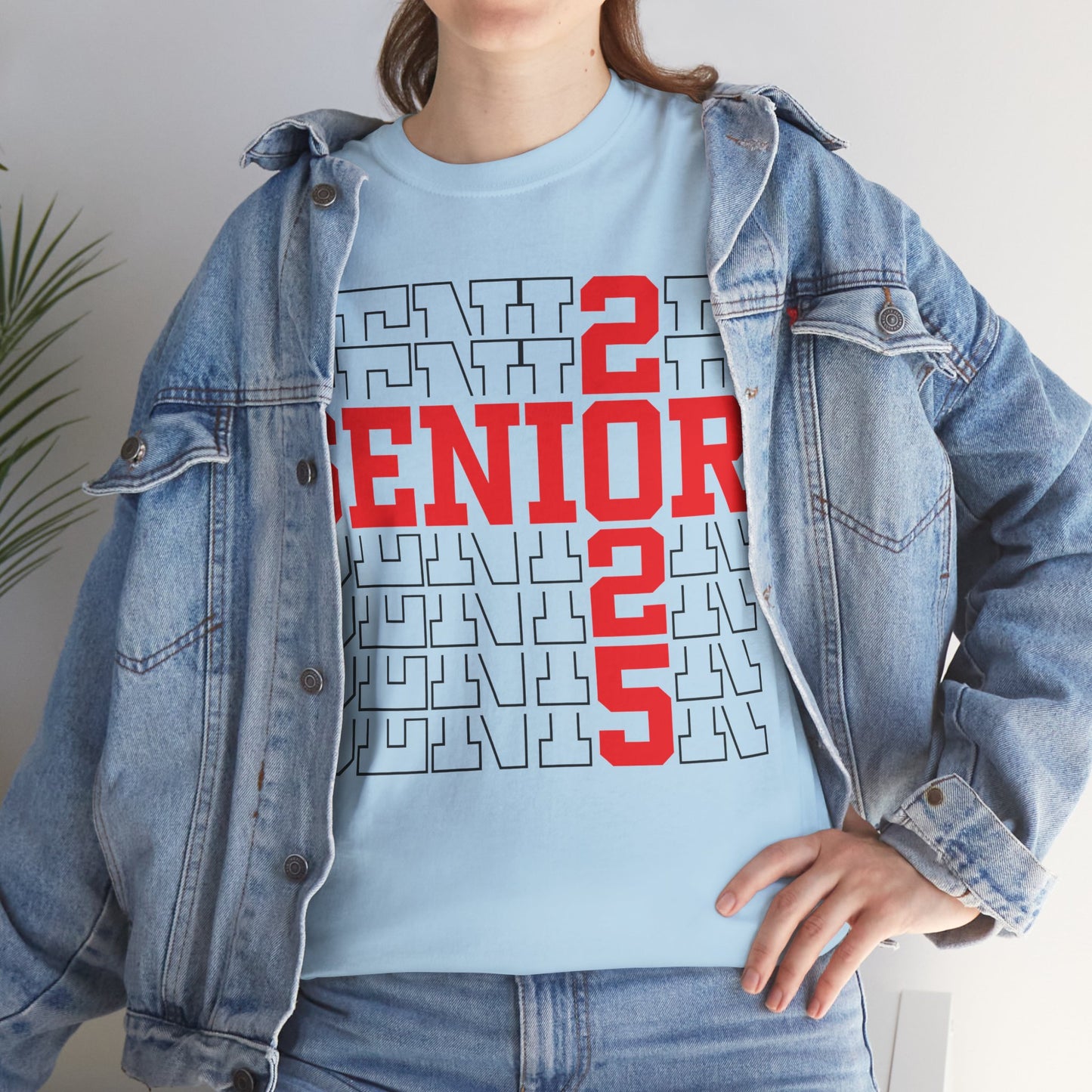 Senior 2025 Heavy Cotton Tee