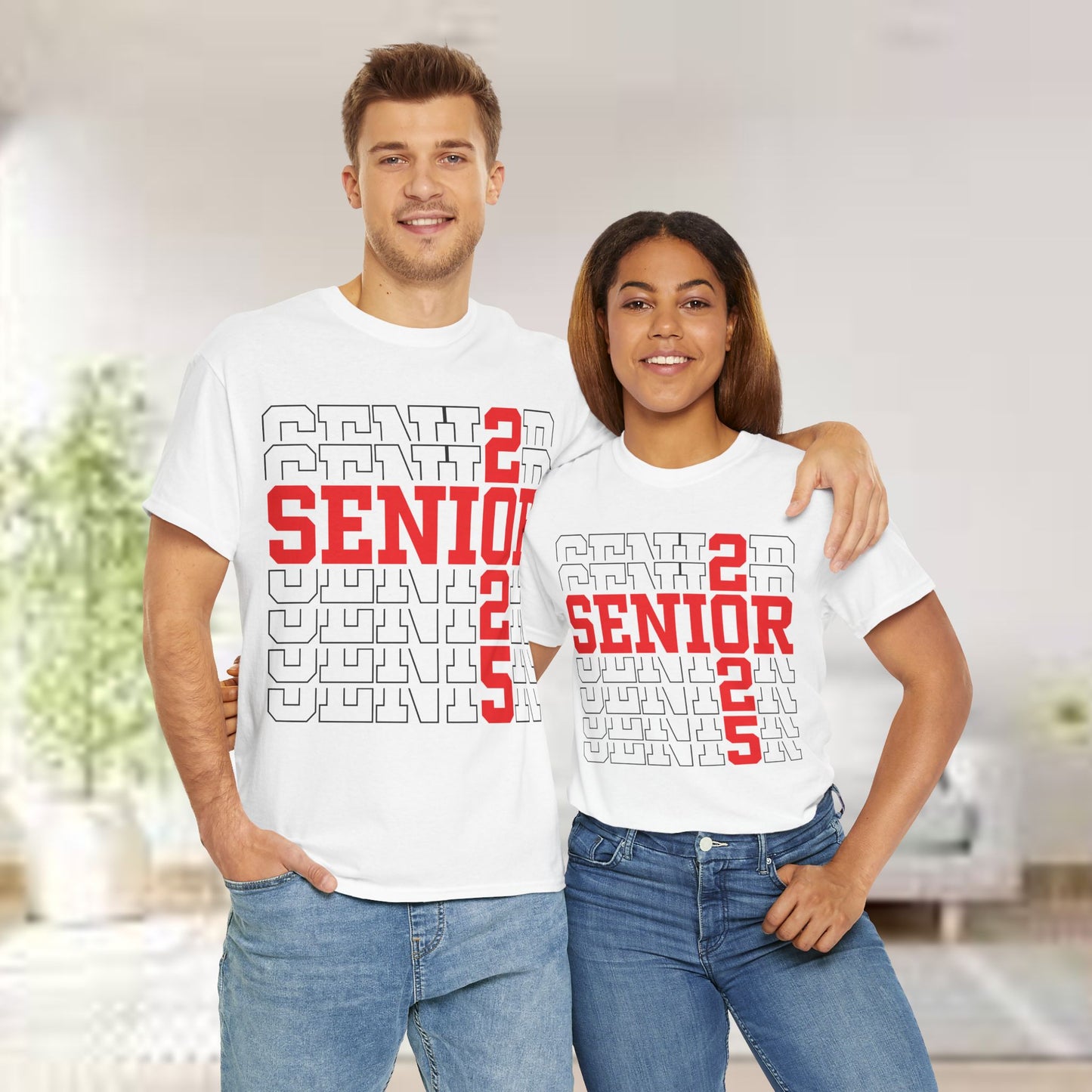Senior 2025 Heavy Cotton Tee