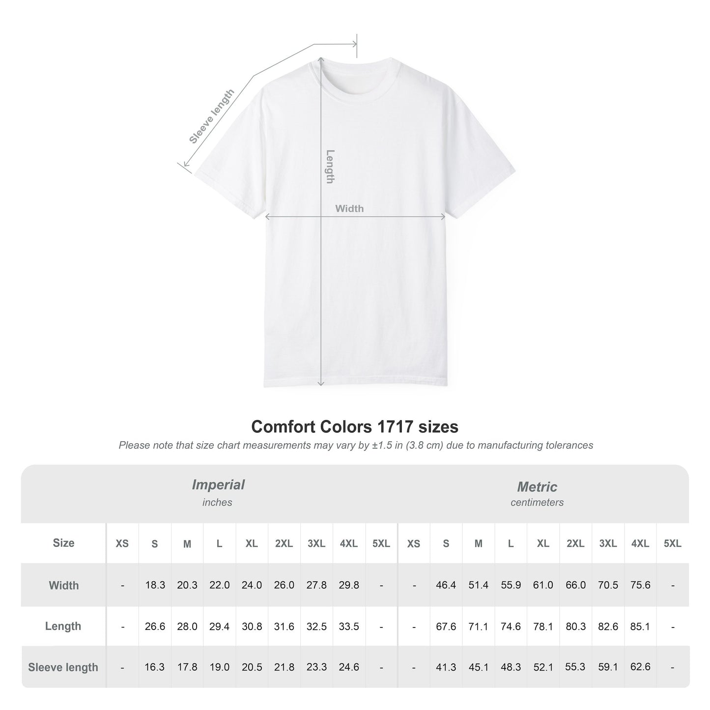 4th of July Cross Comfort Colors T-Shirt