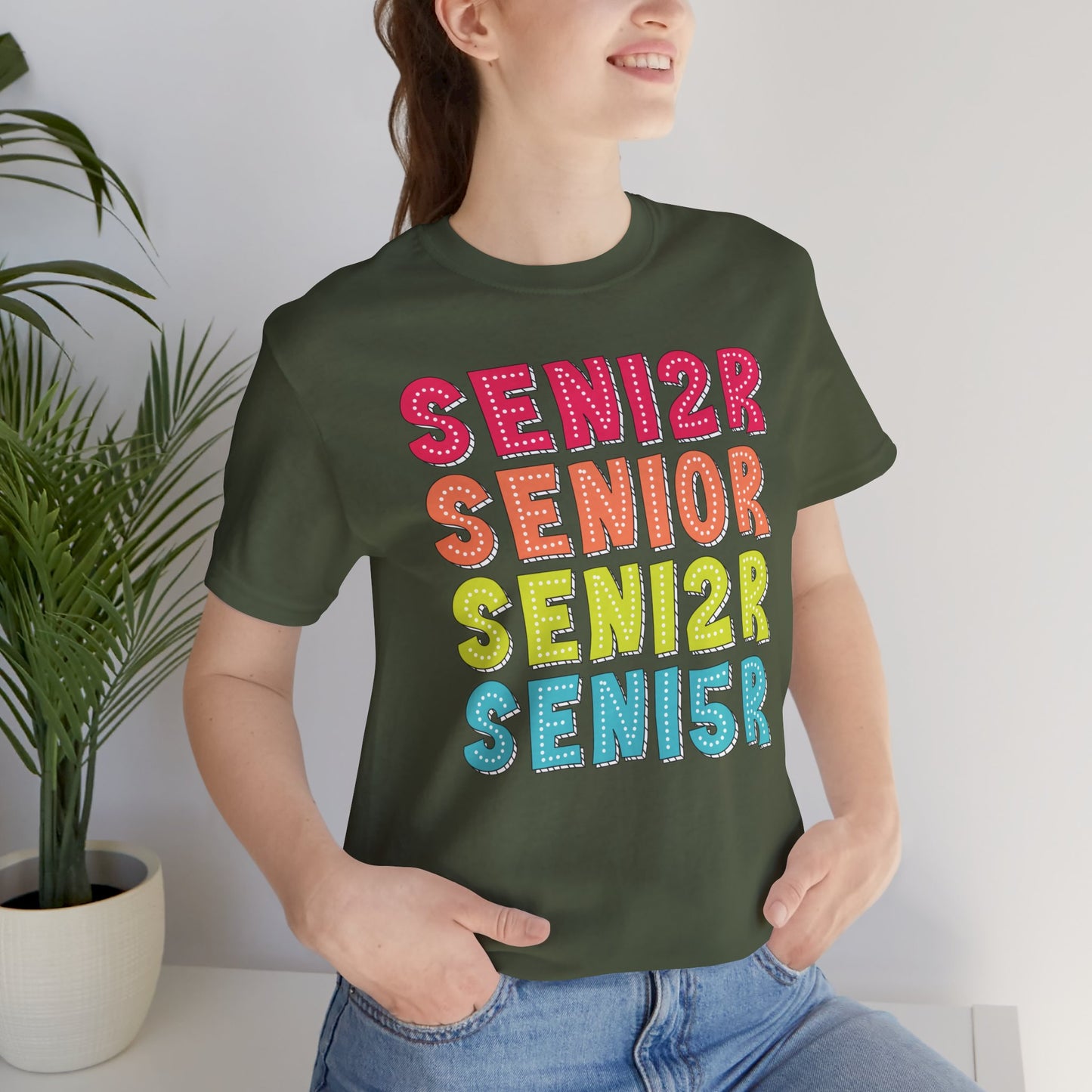 Senior 2025 Unisex Jersey Short Sleeve Tee