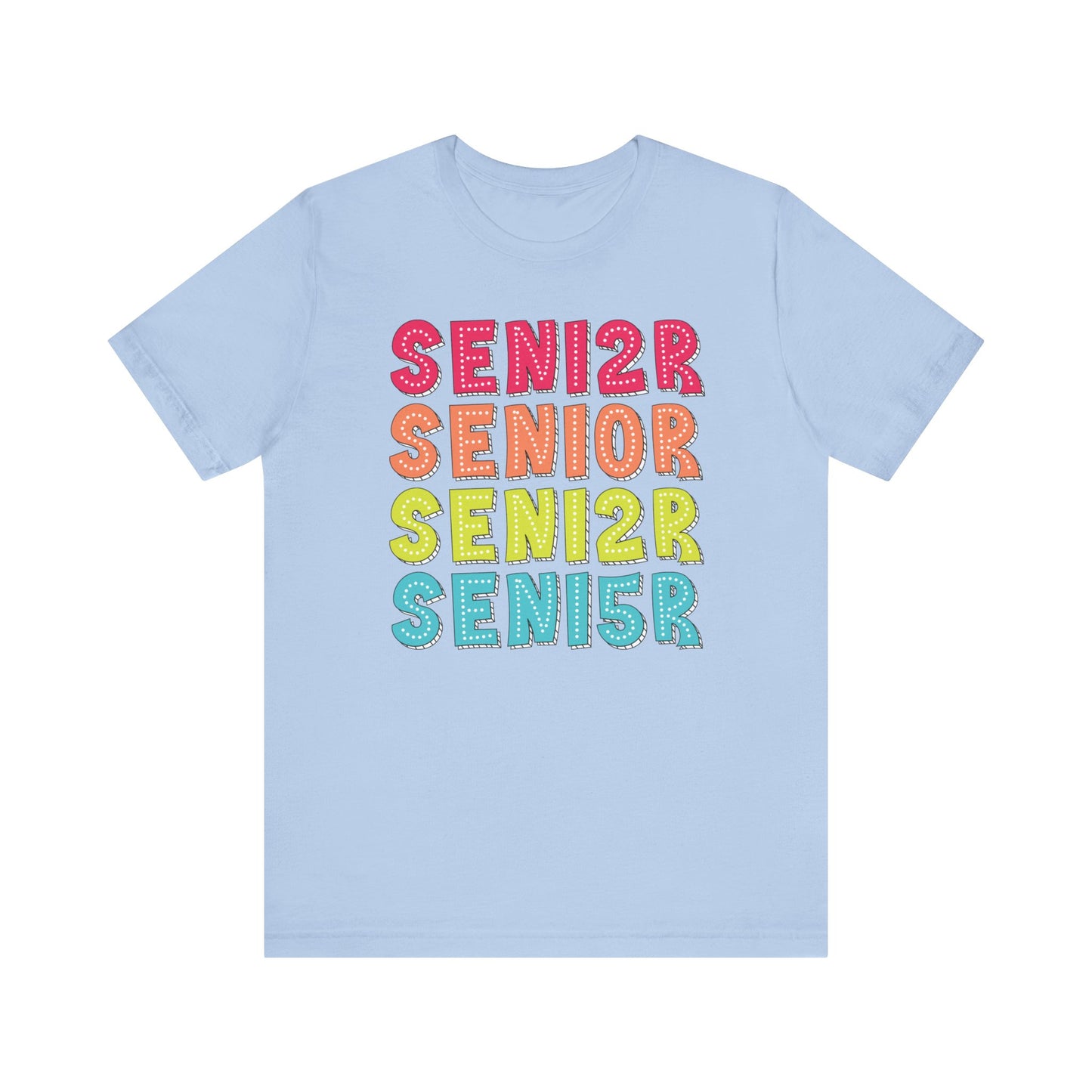 Senior 2025 Unisex Jersey Short Sleeve Tee