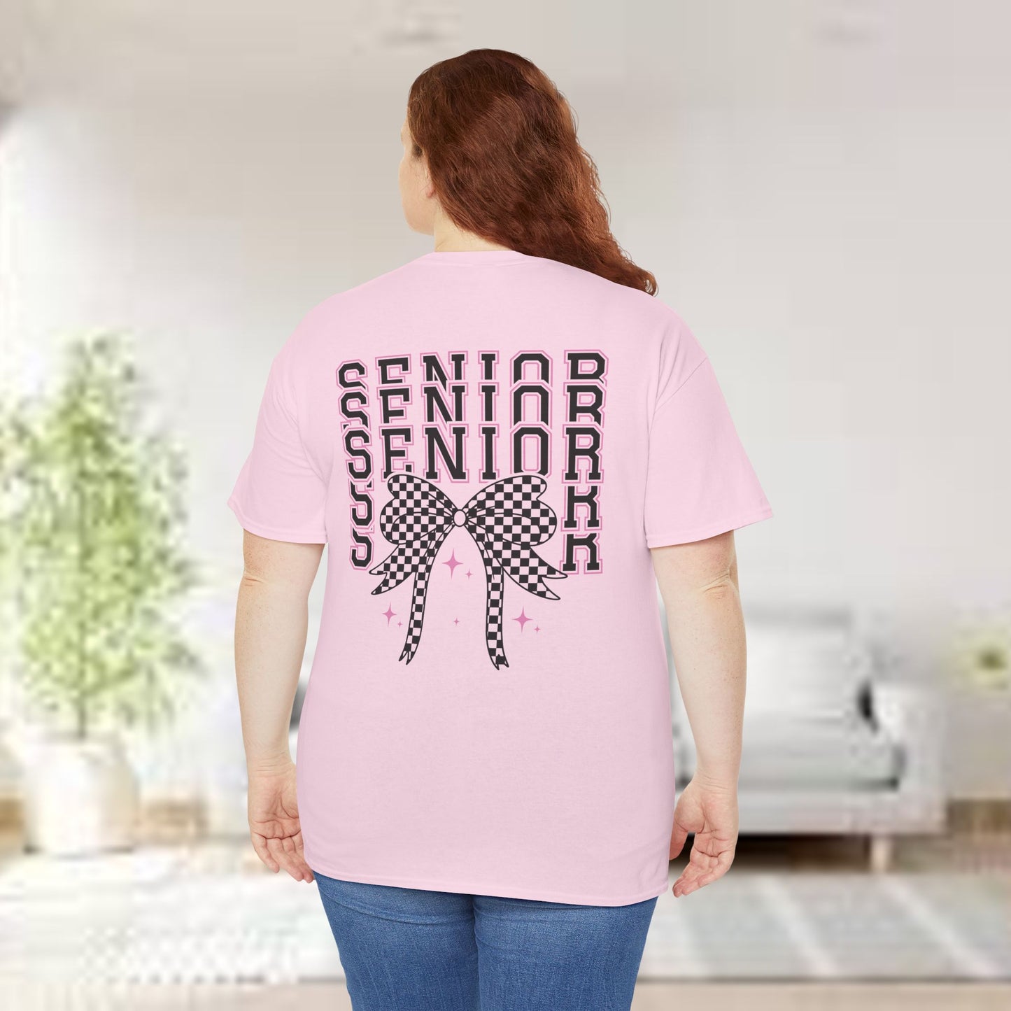 Senior 2025 Coquette Style Heavy Cotton Tee