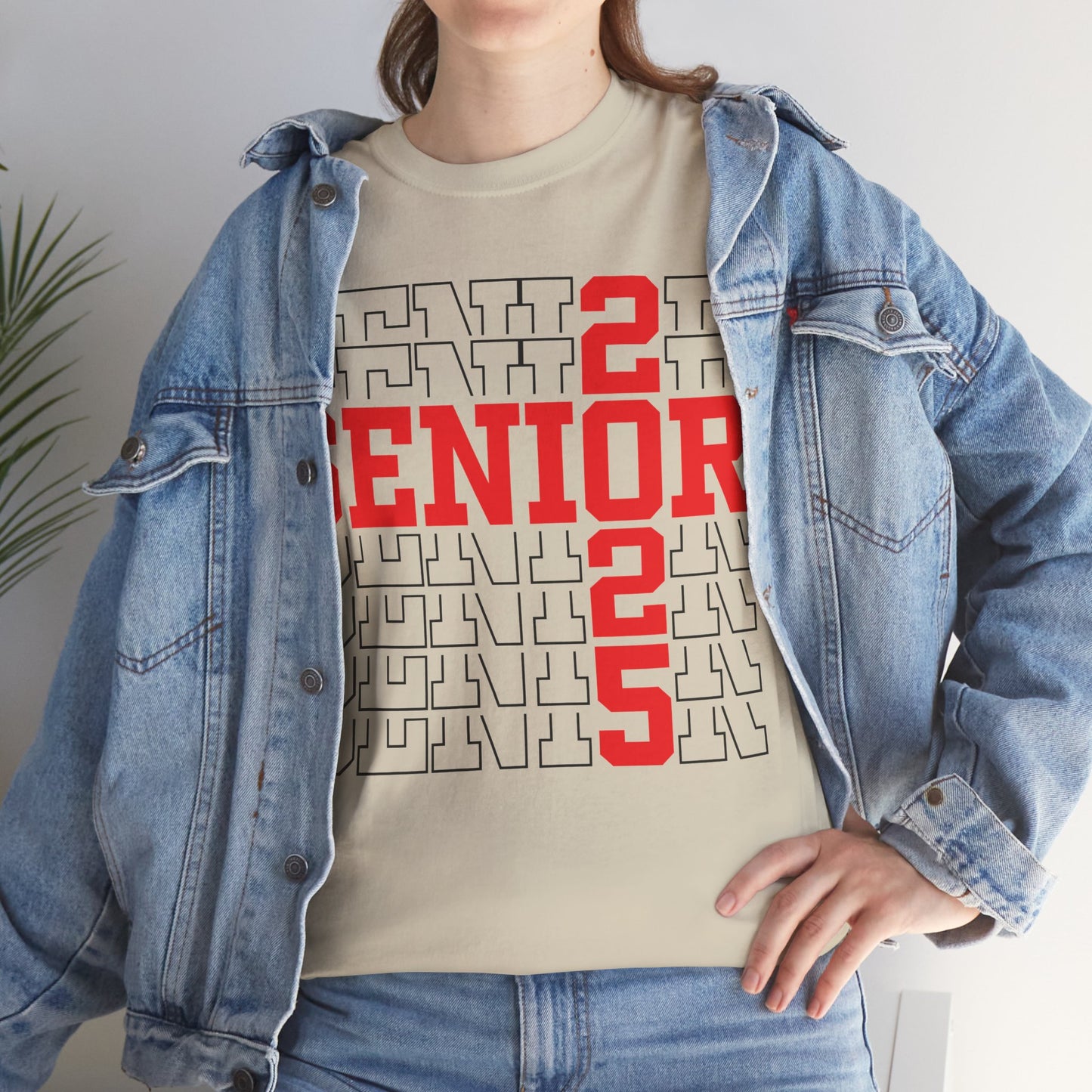 Senior 2025 Heavy Cotton Tee