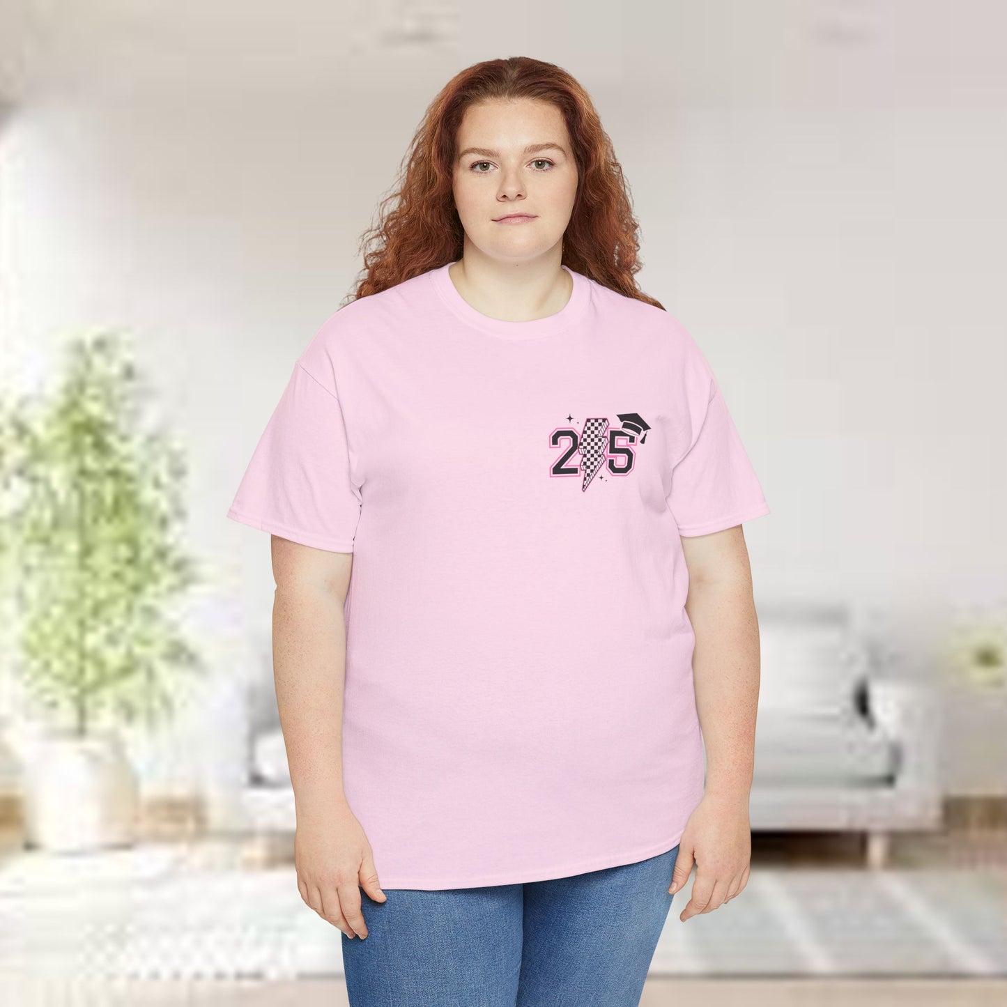 Senior 2025 Coquette Style Heavy Cotton Tee