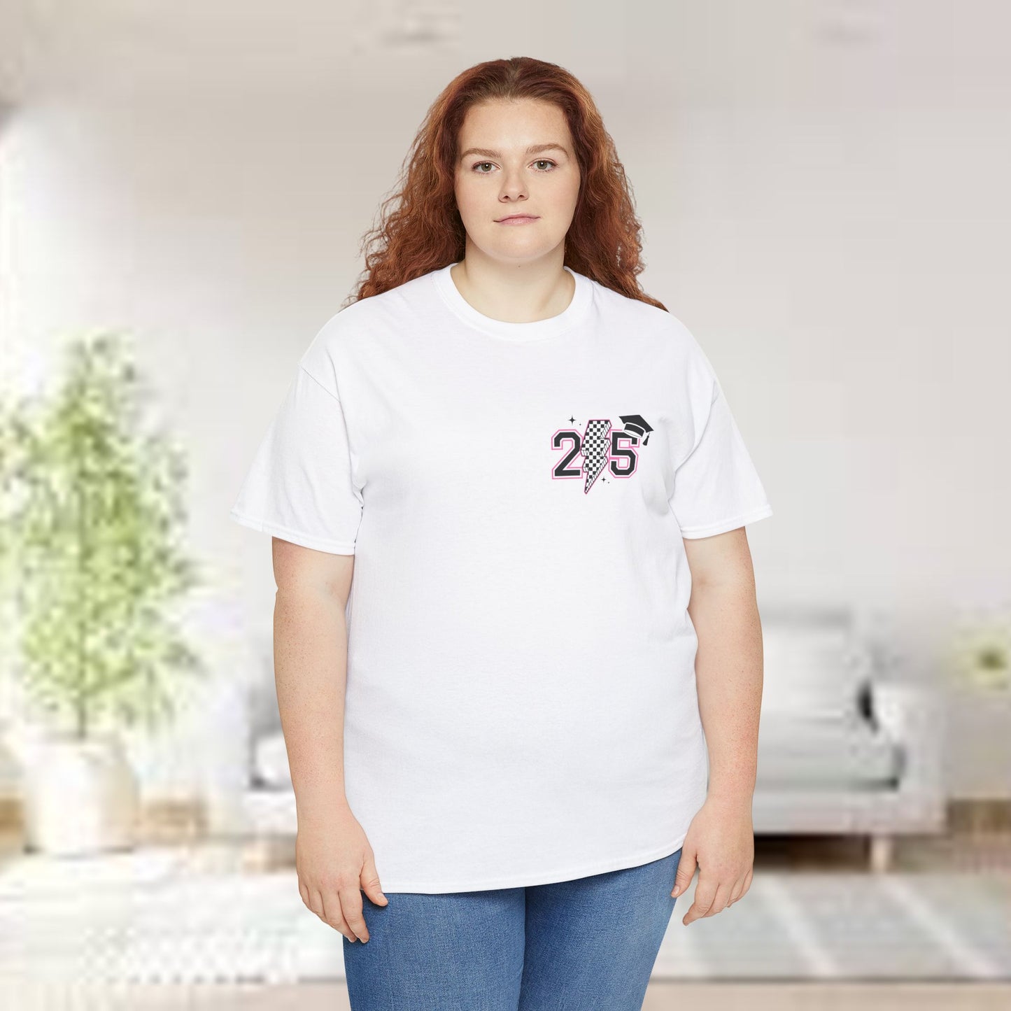 Senior 2025 Coquette Style Heavy Cotton Tee