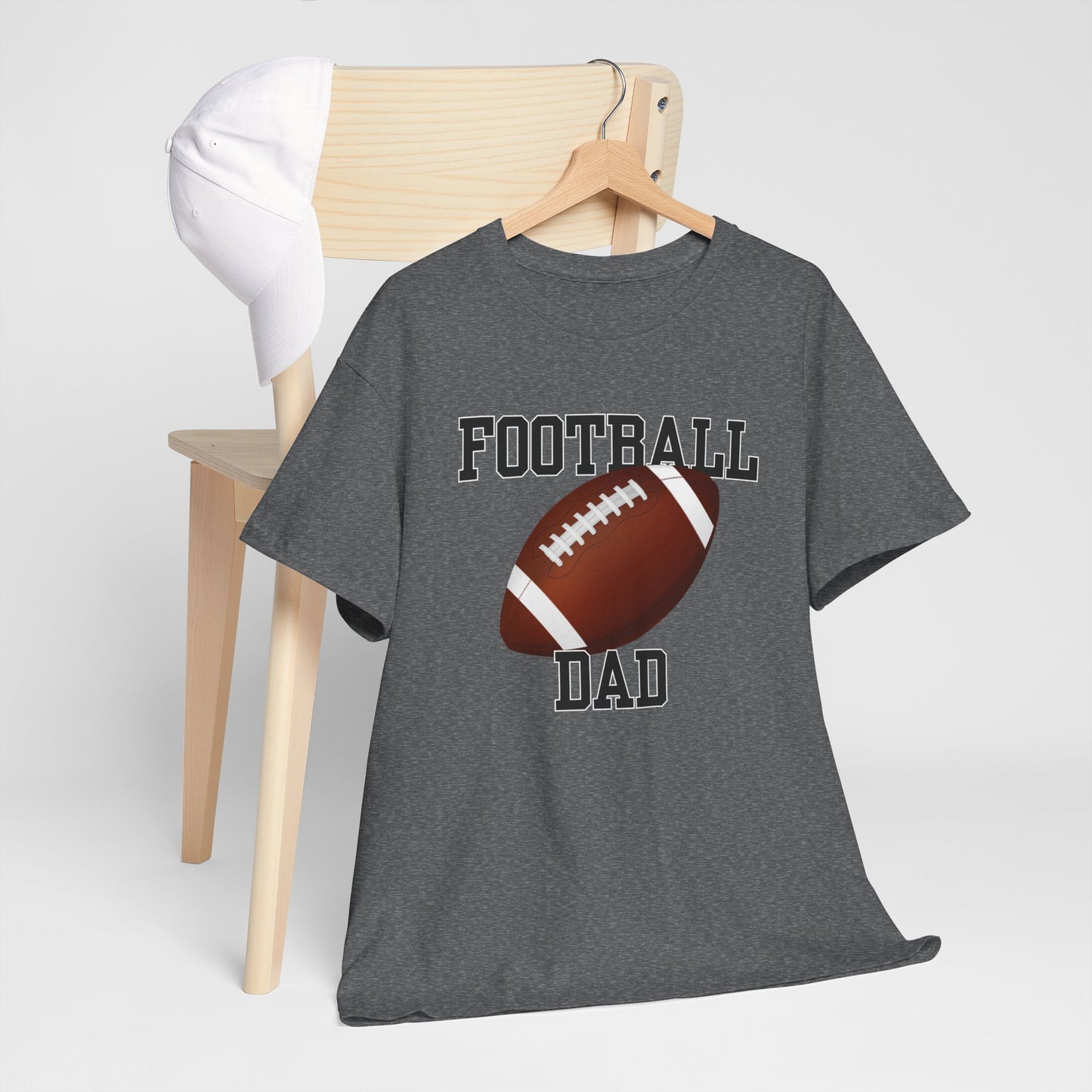 Football Dad Unisex Heavy Cotton Tee