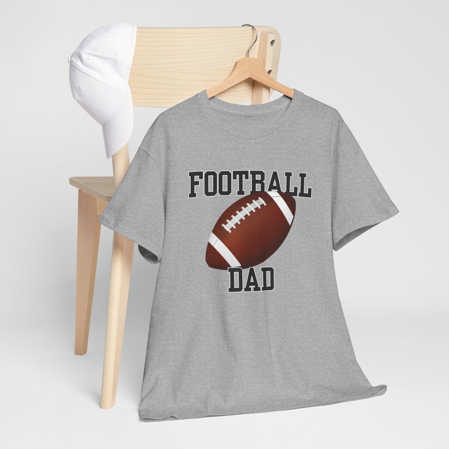 Football Dad Unisex Heavy Cotton Tee