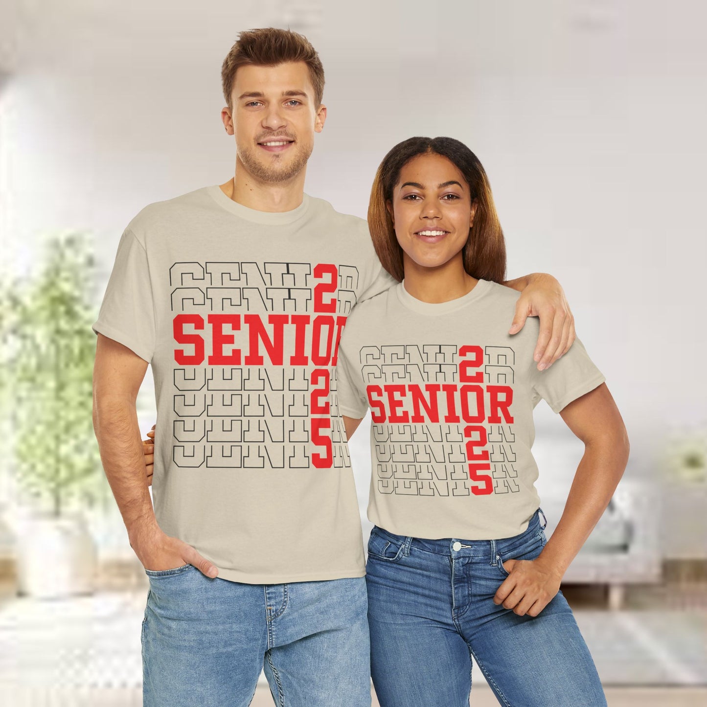 Senior 2025 Heavy Cotton Tee