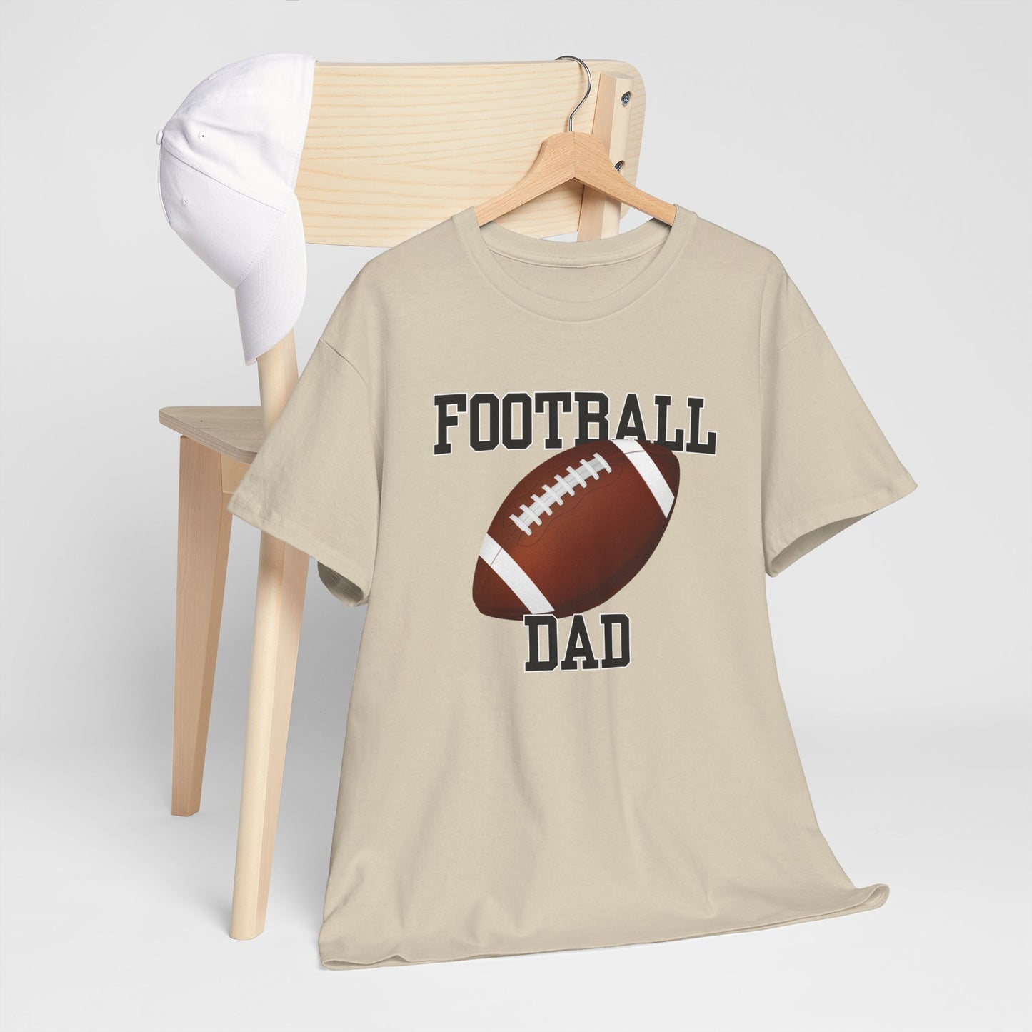 Football Dad Unisex Heavy Cotton Tee