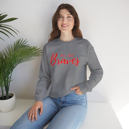 MT. ZION Braves Unisex Heavy Blend™ Crewneck Sweatshirt - Comfortable Sportswear