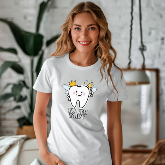 Tooth Fairy Comfort Colors T-Shirt - Fun & Whimsical Gift for Dental Professionals