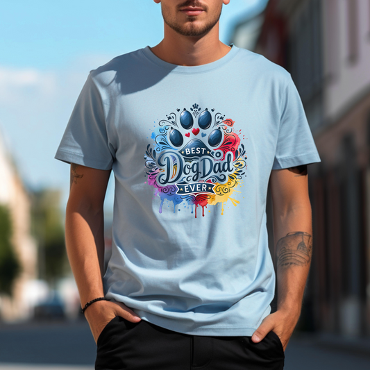 Best Dog Dad Ever Tee – Perfect Gift for Pet Lovers