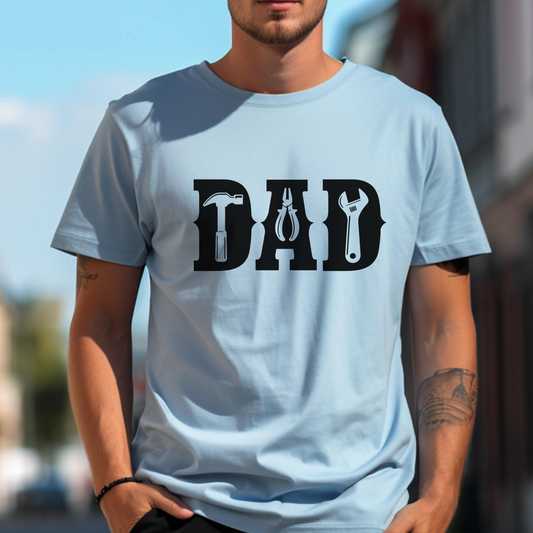Classic Dad Tools Unisex Cotton Tee