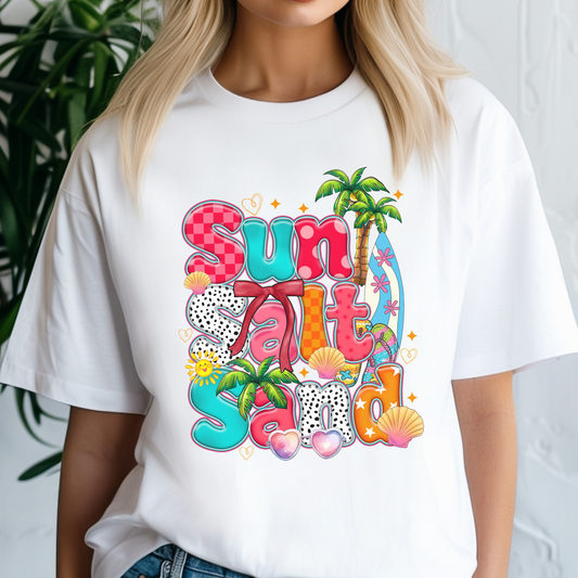 Sun Salt Sand T-Shirt - Relaxed Comfort Colors Tee