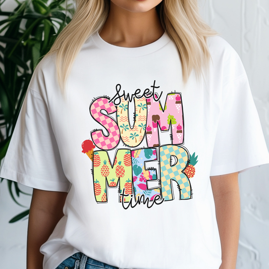Sweet Summer Time Comfort Colors T-Shirt