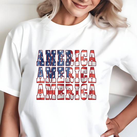 4th of July America Comfort Colors T-shirt
